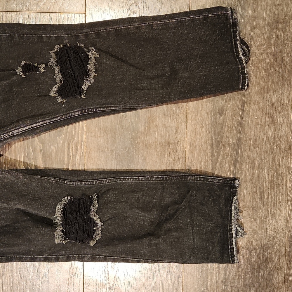 ❤️ ABERCROMBIE & FITCH CURVE LOVE JEANS - ULTRA HIGH RISE ANKLE STRAIGHT, 6 (28) - Picture 2 of 6